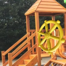 Pirate Ship Wheel Jungle Gym