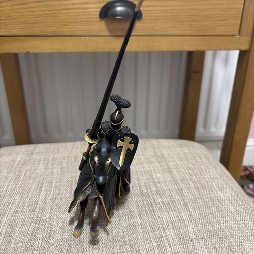 Schleich knight horse with - schleich,