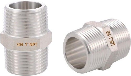 2pcs hex nipple 1 male - x,