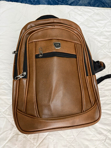 Brown daypack backpack - gr,