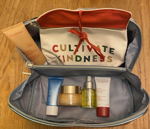 Clarins gift set - clarins, set,