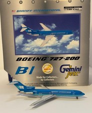 Gemini Jets Braniff International 727-200 1/400 N412BN Blue Flying Colors