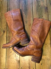 Vintage women's frye leather