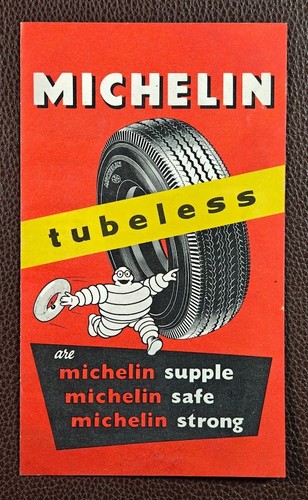 1957 michelin tubeless tyres - 1957,