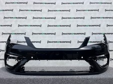 SEAT LEON FR MK3 LIFT HATCHBACK 2017-2019 FRONT BUMPER 4 PDC JETS GENUINE [O590]