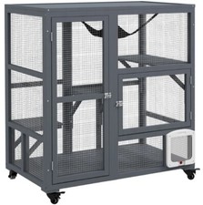 Cat House Wooden Indoor Catio