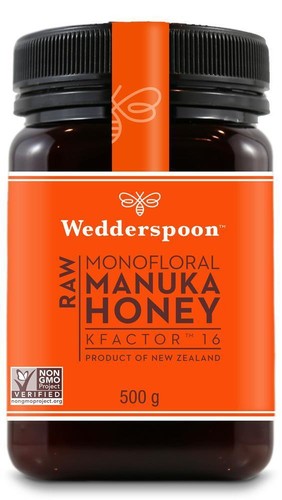 Wedderspoon raw manuka honey - manuka,
