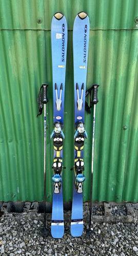 Salomon 183cm skis - 183cm, 7.9