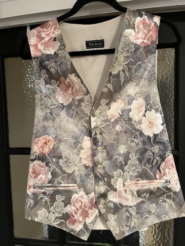 Piscador waistcoat pink grey - waistcoat,