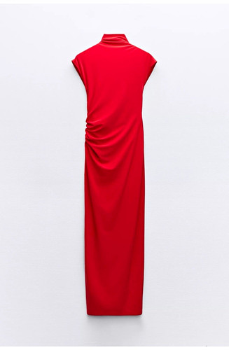 Zara red maxi - zara, high