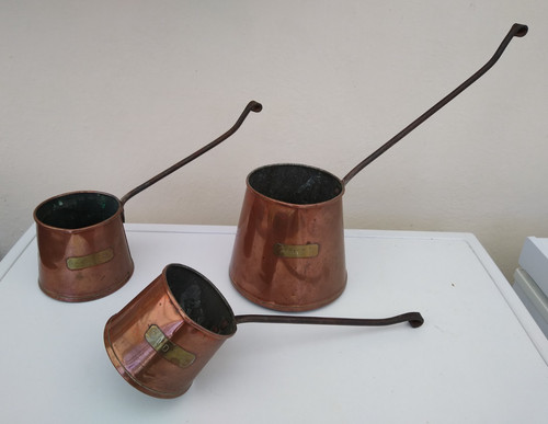 Vintage set copper cider - of, 3