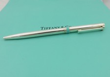 Tiffany & Co Sterling Silver Enamel T Clip Ballpoint Pen Price Includes US Tarif