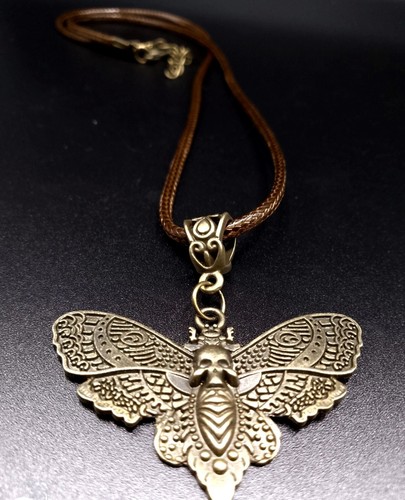 Bronze death moth - , charm