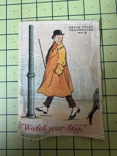 Cigarette silk card godfrey - cigarette,