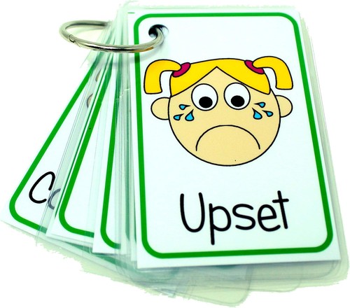 Emotions flash cards for - flash,