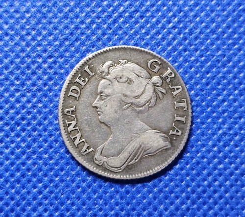 1708 shilling queen anne - 1708,