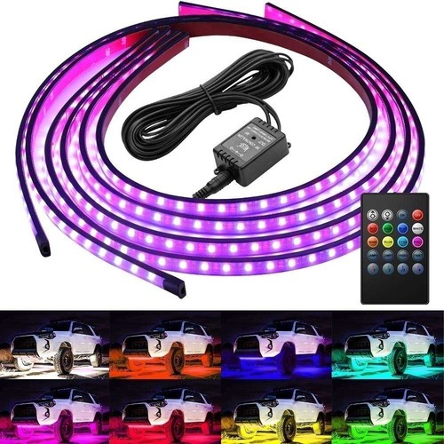 Led under car tube - 4x,