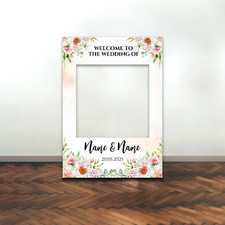 Personalised Floral Wedding