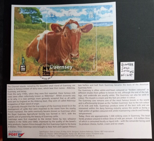 Guernsey 2016 commemorative - gb,