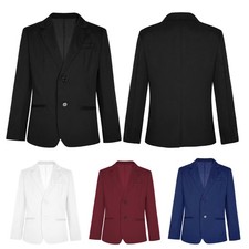 UK Kids Elegant Formal Blazer