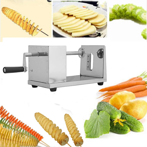 Spiral potato slicer fruit - spiral,