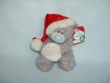 ME TO YOU 6" CHRISTMAS SANTA TATTY TEDDY BEAR Soft Beanie Plush Toy With Tag