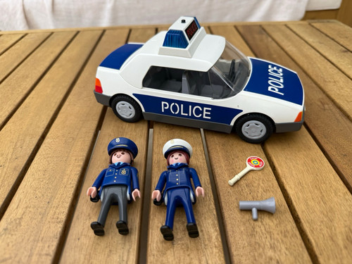 Playmobil police convertible - playmobil,