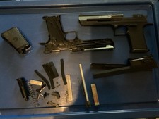 Desert Eagle .44 Grips, Plastic And Working Parts