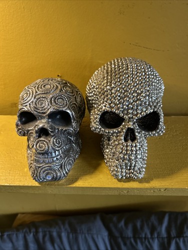 Apairofmedium sized skulls - sized,