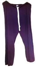 Fluffy lining purple pyjama bottoms BNWoT Secret Treasures Trousers Size 2X