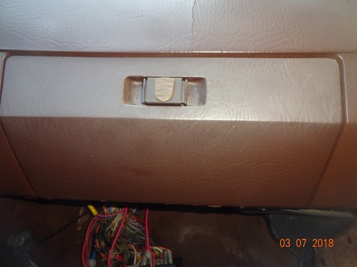 Porsche 944 glove box - porsche,