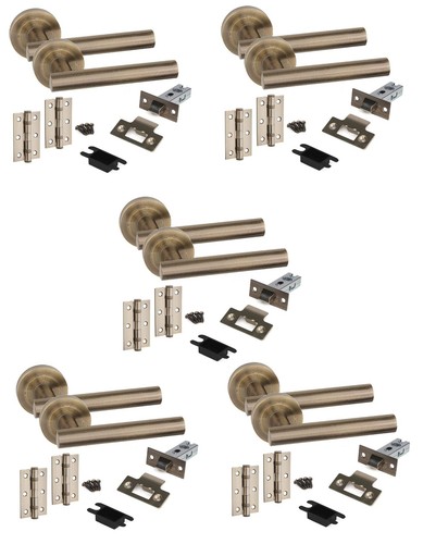 Straight bar antique brass - straight, t-bar