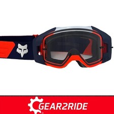 2025 Fox MX Goggles VUE CORE Orange Fox Motocross Goggles - FREE ARMOR VISION