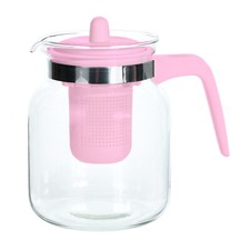 Clear Glass Teapot With