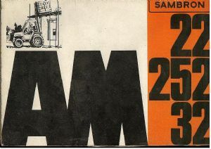 Sambron forklift am22 am252 - sambron,