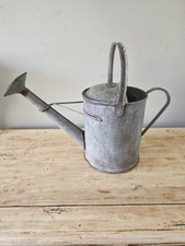 vintage galvanised watering