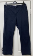 M&S Ladies Blue Chinos Size 14