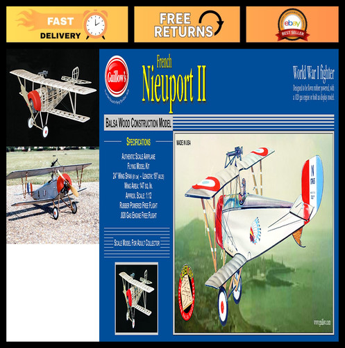 Laser cut nieuport model - nieuport,