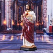 Sacred heart jesus statue - heart,