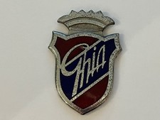 METAL GHIA ENAMEL BADGE
