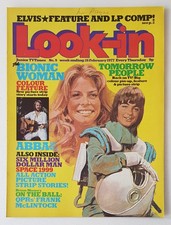 look-in magazine #9 1977, abba