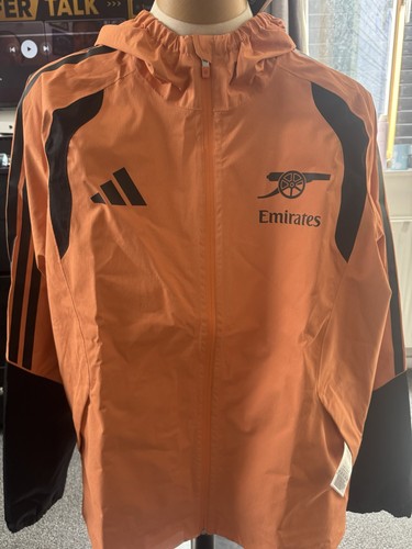 Arsenal rain jacket bnwt - jacket,