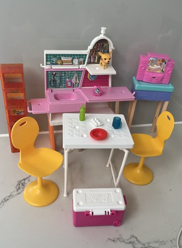 Barbie doll bundle furniture - barbie,