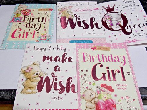 Female birthday cards - female,
