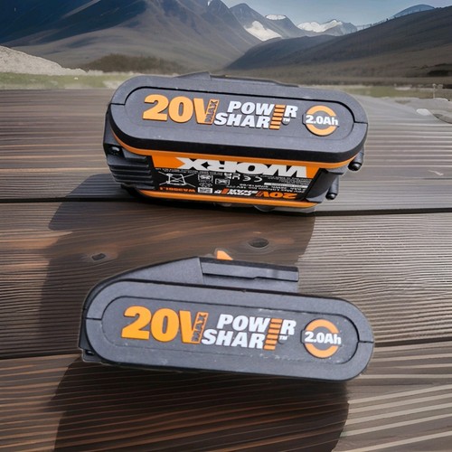 Worx 20v max 0ah battery - x,