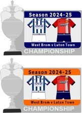 West Brom v Luton Matchday Pin