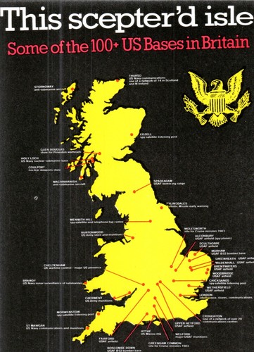 1980 political postcard anti - 1980's,