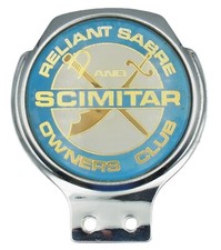 Vintage Reliant Sabre and Scimitar Owners Club Car Badge Emblem by Renamel