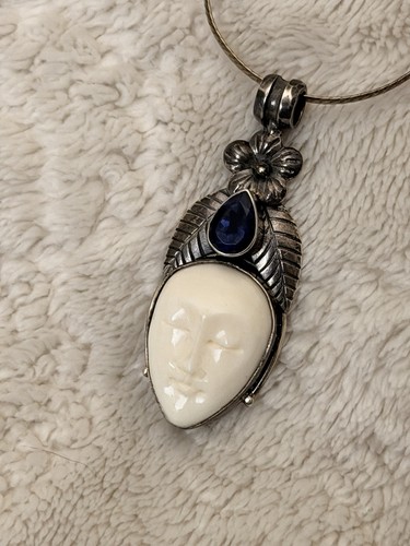 Vtg 925 carved - vtg, goddess
