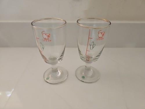 Vintage irish coffee glasses - vintage, x